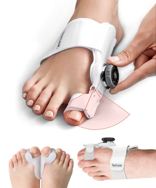 Silicone Toe Separator For Adults Bunion Corrector Splint Kit For Toe