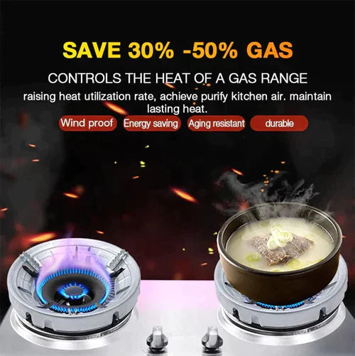 Gas Stove Fire & Windproof Energy Saving Stand