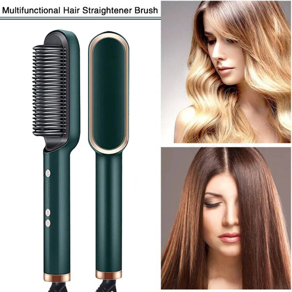 Professional Electric Hair Straightener Comb Brush