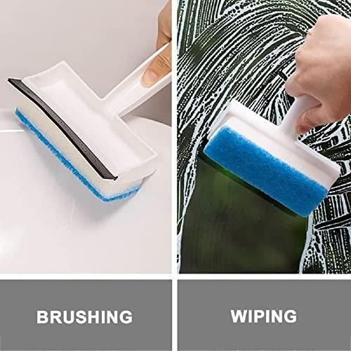 Brush- 2 in 1 Glass Wiper Cleaning Brush