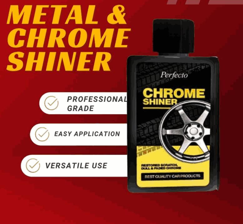 Metal & Chrome Shiner ! Buy 1 Get 1 ! Free