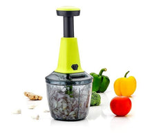 Load image into Gallery viewer, Food Chopper , Steel Large Manual Hand-Press Vegetable Chopper Mixer Cutter to Cut
