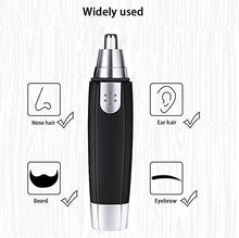 Load image into Gallery viewer, Nose Hair Trimmer Battery-Operated Ear and Nose Hair Trimmer Clipper Painless
