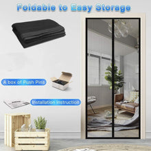 Load image into Gallery viewer, Door Curtain-Mesh Screen Net Home Magnetic Foldable Anti Mosquito Door Curtain
