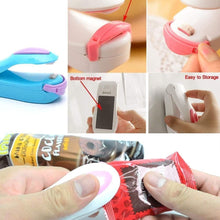 Load image into Gallery viewer, Portable mini sealing machine battery operated
