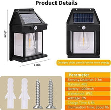 Load image into Gallery viewer, Solar Light Outdoor Wall Light
