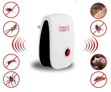 Load image into Gallery viewer, Ultrasonic Pest Repeller for Mosquito, Cockroaches, etc (Pack of 2)
