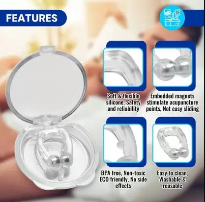 Anti Snoring Nose Clip Device for Men Women