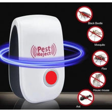 Load image into Gallery viewer, Ultrasonic Pest Repeller for Mosquito, Cockroaches, etc (Pack of 2)
