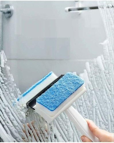 Brush- 2 in 1 Glass Wiper Cleaning Brush