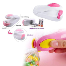 Load image into Gallery viewer, Portable mini sealing machine battery operated
